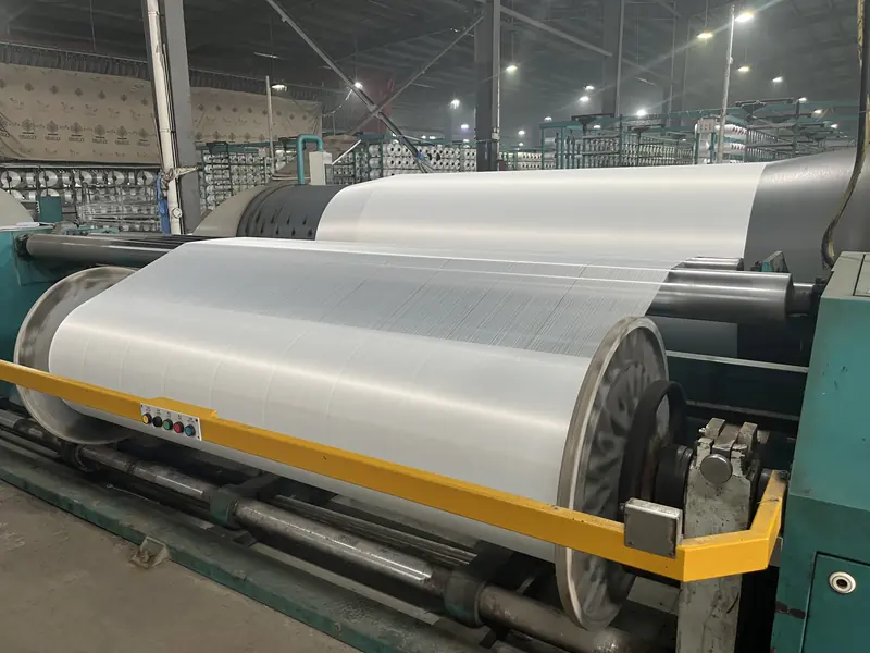 Warping equipment from the supplied factory photographs
